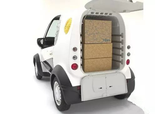 本田首款3D打印电动汽车问世 小巧的运货利器(图2) 本田首款3D打印电动汽车问世 小巧的运货利器(图2)